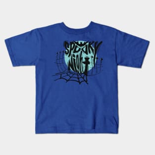 Spooky Halloween night Kids T-Shirt